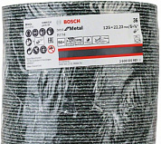 Шлифкруги 125 мм BOSCH Фибровый диск Best for Metal зерно керамический корунд мм K36