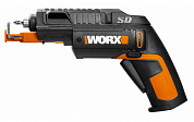 Аккумуляторная отвертка WORX WX255, 4В, 3 Нм, 1,5 А*ч, 0,5 кг
