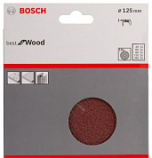 Шлифкруги 125 мм BOSCH Шлифлист Expert for Wood+Paint Øмм K40-180 10 шт.