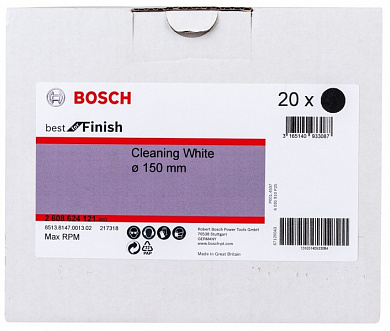 Best for Finish Cleaning White 150 мм