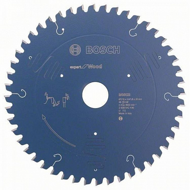 Пильный диск BOSCH Expert for Wood 216x30x2.4/1.8 48T ATB neg