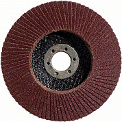 Шлифкруг лепестковый BOSCH круг Standard or Metal, прямое исполнение, пластмассовая прокладка, Ø125 K60