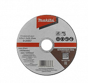 Отрезной круг MAKITA Абразивный диск для нержавеющей стали плоский A60T, 125х1,2х22,23