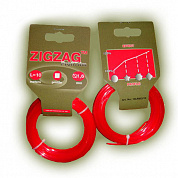 Леска триммерная ZIGZAG PROFITRIM 1,6 мм, 10 м, красная, квадрат
